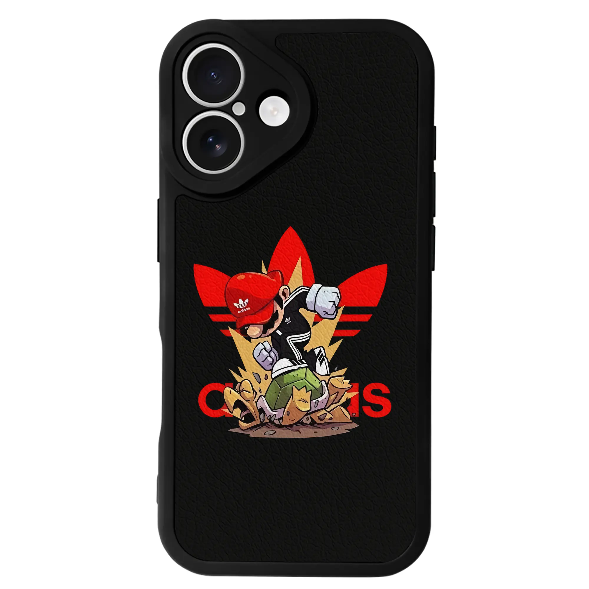 マリオ グッズ マリオ - IPhone 16シリーズ対応 ・ シリコンスマホケース ・ レザー調 ・ 高精度フィット ・ 耐衝撃 ・ ワイヤレス充電対応 ・ 精密カット